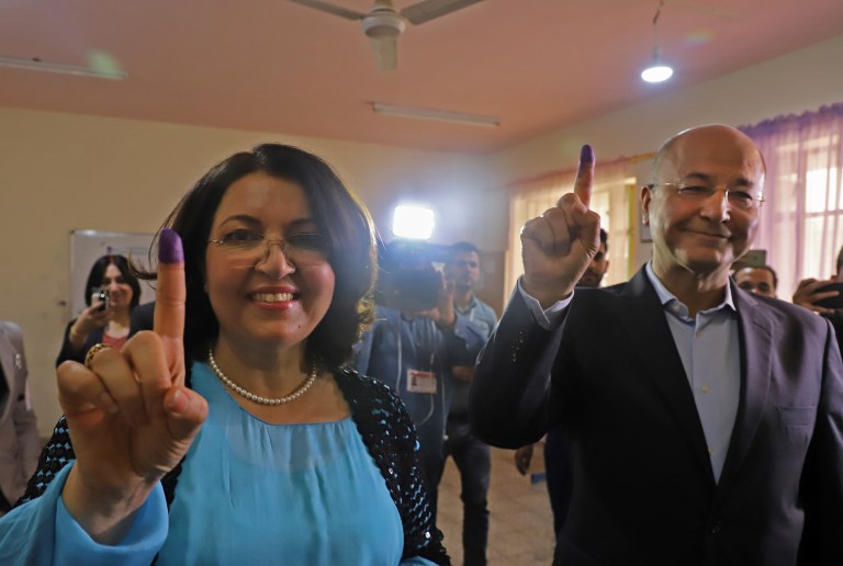 People in the Kurdistan Region and Iraq vote in the parliamentary elections across the country. (Photo: AFP)